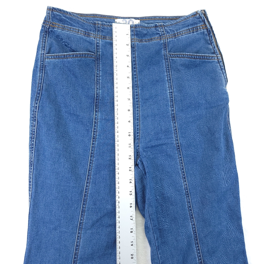 We The Free Flare Leg Women’s Jeans Denim Size 30 66170 - Picture 6 of 10